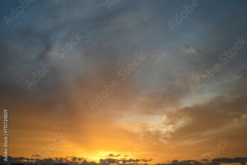 beautiful colorful sky at sunset on the Mediterranean 8