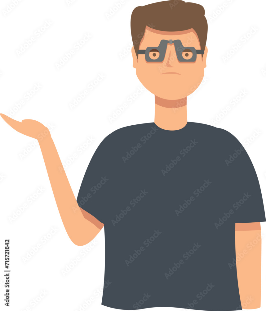 Care eye visual icon cartoon vector. Partly reading. Deaf and eye care Care eye visual icon cartoon vector. Partly reading. Deaf and eye care