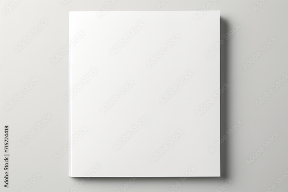 Blank Brochure A4 Template on White Background. Mockup for Booklet, Presentation, or Empty Paper Blank Brochure A4 Template on White Background. Mockup for Booklet, Presentation, or Empty Paper