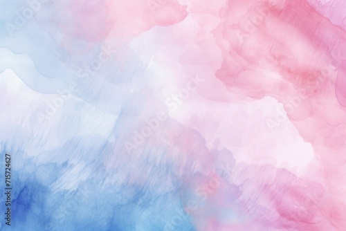 Blue and Pink Watercolor Background - Soft Abstract Texture for Wedding Invitations with Reddening © Web