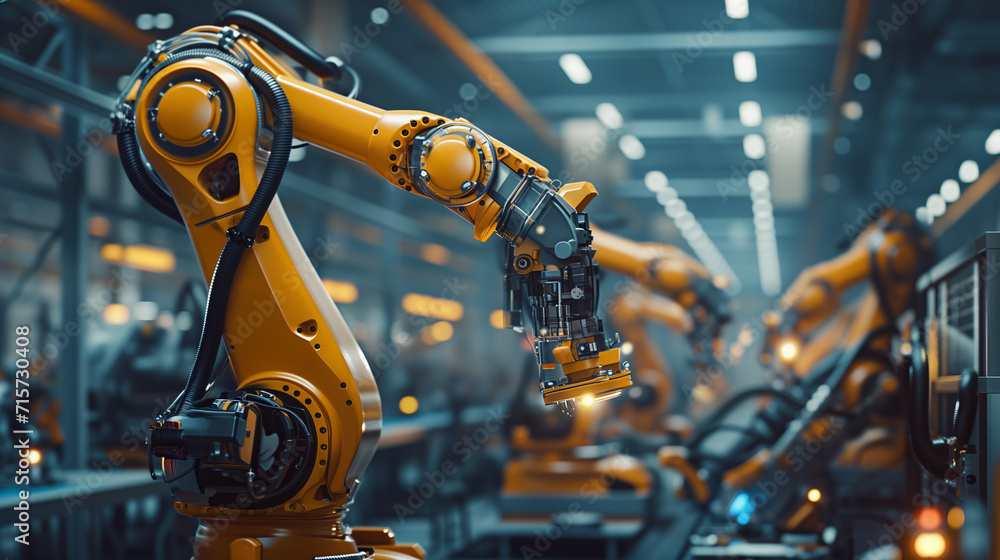 Precision in Automation - Robotic Arm in Manufacturing Precision in Automation - Robotic Arm in Manufacturing