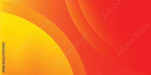 Minimal geometric background. Orange element with fluid gradient. Dynamic shape composition