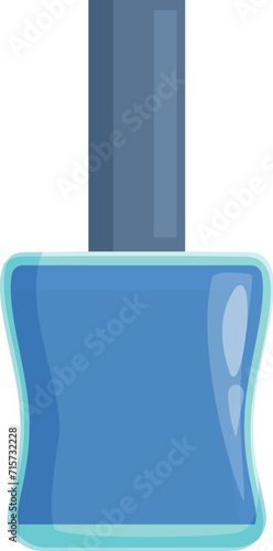 Nail gel icon cartoon vector. Female care beauty. Cut studio