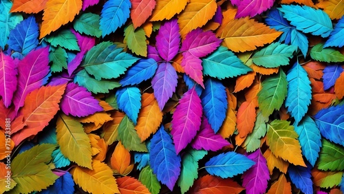 Wallpaper Mural colorful feathers background Torontodigital.ca