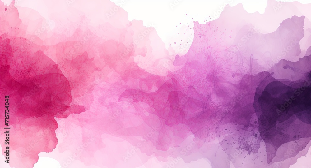 A pink and purple splatter pattern splash 