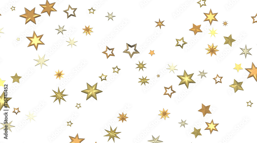 Journey to the Cosmos: Immerse Yourself in a 3D Gold Stars Rainfall Journey to the Cosmos: Immerse Yourself in a 3D Gold Stars Rainfall