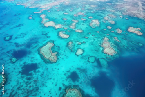 Travel landscape blue australia coral ocean sea reef water tropical nature photo