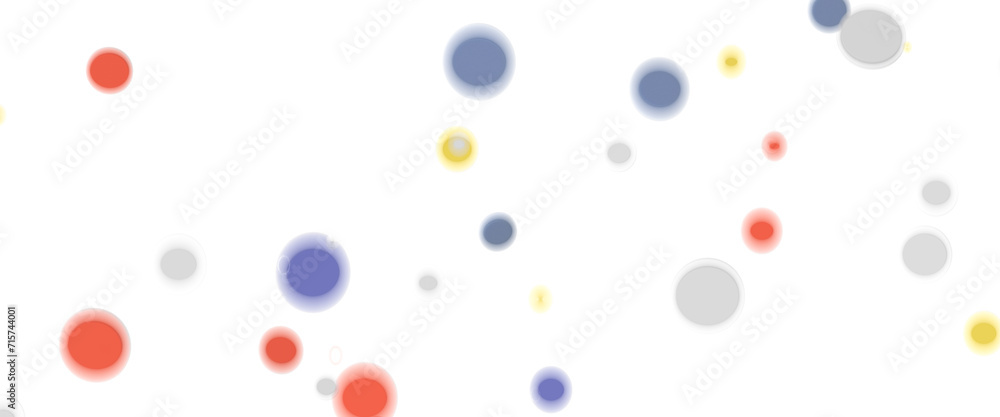 Multicolored confetti on white Multicolored confetti on white