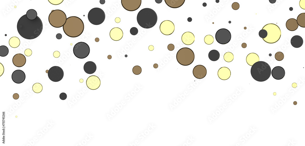 Radiant Revelry: Enthralling 3D Illustration of Shining gold Confetti Radiant Revelry: Enthralling 3D Illustration of Shining gold Confetti