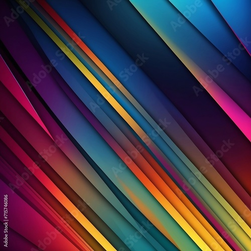 Abstract colorful lines background