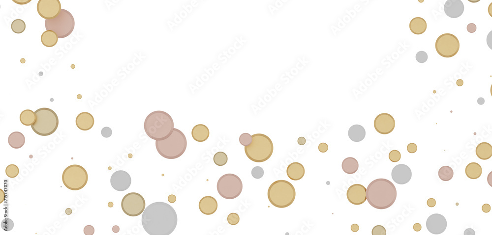 Radiant Revelry: Enthralling 3D Illustration of Shining gold Confetti Radiant Revelry: Enthralling 3D Illustration of Shining gold Confetti