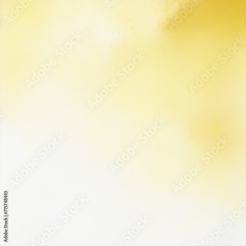 Modern gold Yellow and white textured watercolor art abstract background