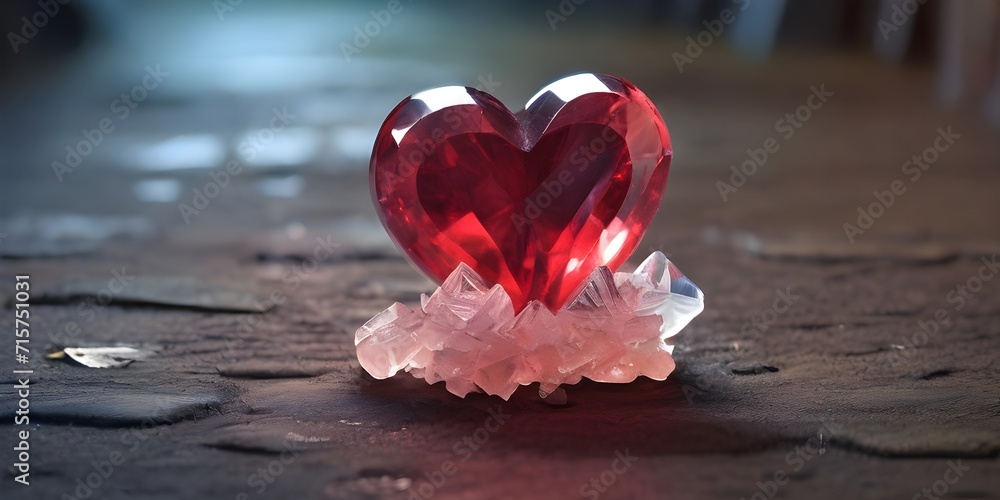 Obraz premium red rose petals
