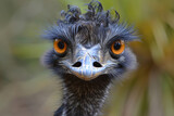 A delightful ensemble of Emu bird expressions captured up close