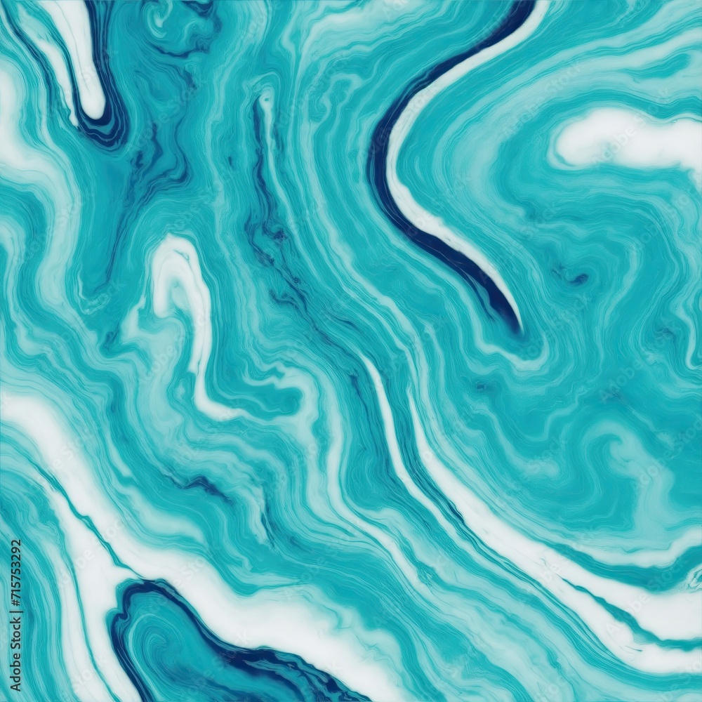 Teal marble pattern texture abstract background