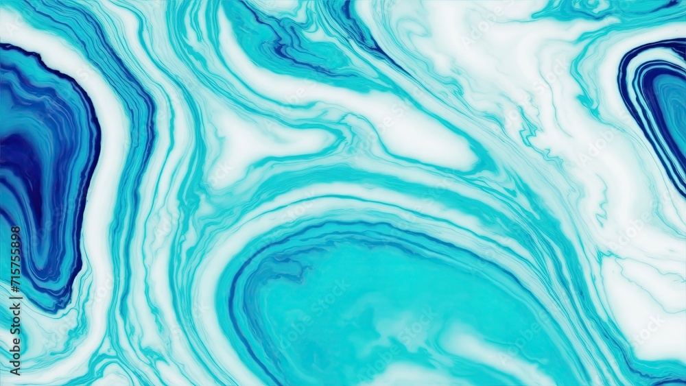 Cyan marble pattern texture abstract background Cyan marble pattern texture abstract background