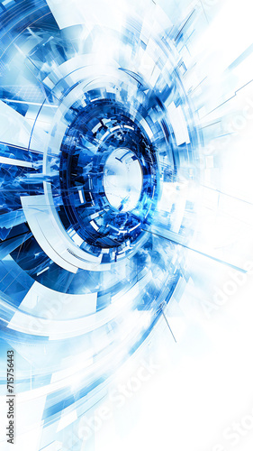 Abstract bright technology background illustration