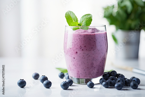 Delicious Blueberry Smoothi...