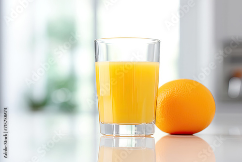 Delicious Glass of Orange J...