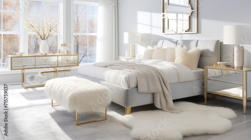 natural coastal interior bedroom beautiful example of modern coastal style including a soft natural color palette  natural elements cane bed blue and white patterned rug and white nights house design