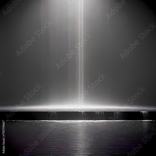 Interiors, Waterfall, Design