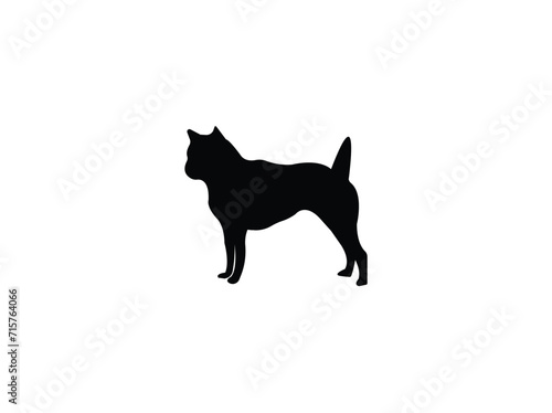 Cute dogs doodle vector and logo design. Cartoon dog   puppy characters design collection. of funny pet animal isolated on white background.