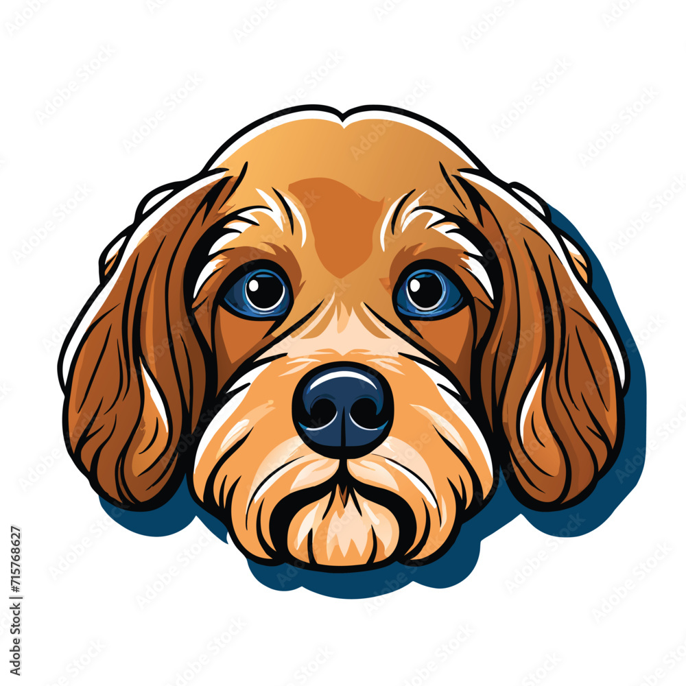 Barbet graphic vector EPS Barbet graphic vector EPS