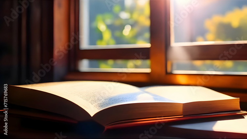 Book, Book on a table, Light, Window, light coming from window, book is light, HD wallpaper, HD background,  © Every