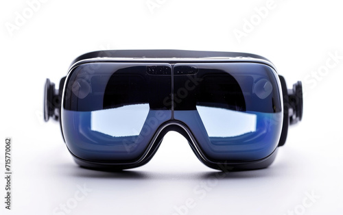 VR glasses on white background.