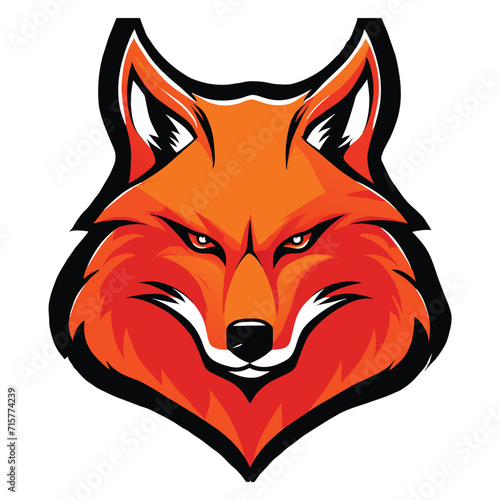 Wolf graphic vector EPS