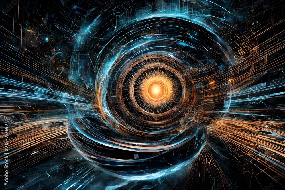 Hypnotic waves of energy in a cybernetic realm Hypnotic waves of energy in a cybernetic realm