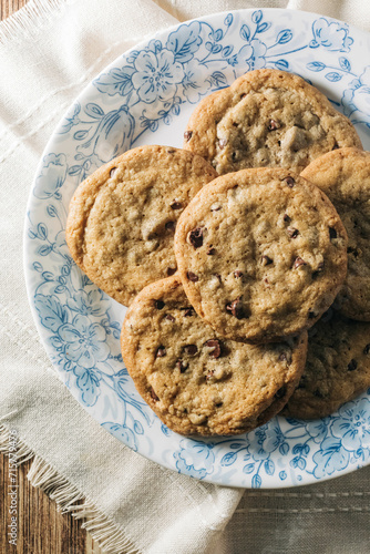 cookies on plate