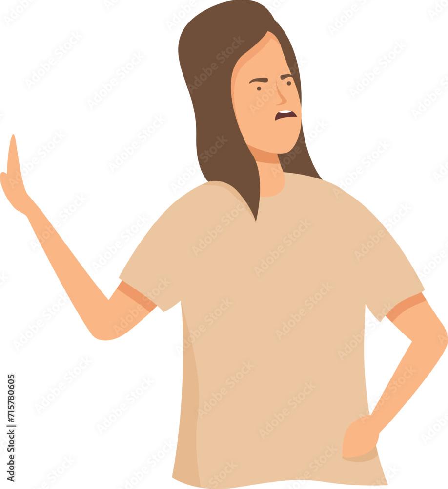 Two scream argument icon cartoon vector. Meeting talk. Problem irate Two scream argument icon cartoon vector. Meeting talk. Problem irate