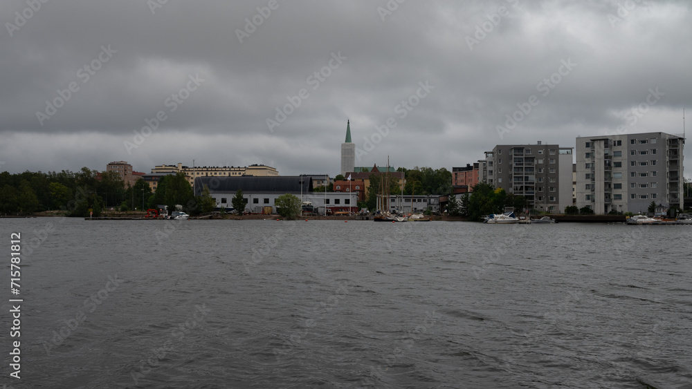 Obraz premium view of the city