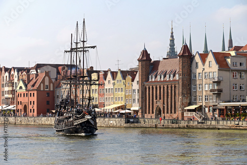 Altstadt von Danzig in Polen