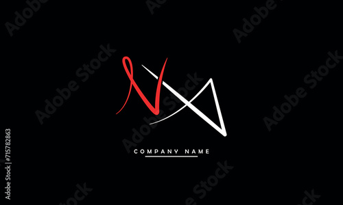 NX, XN, N, X Abstract Letters Logo Monogram photo