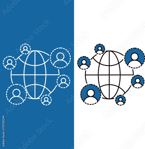 social network, network, conection, global network