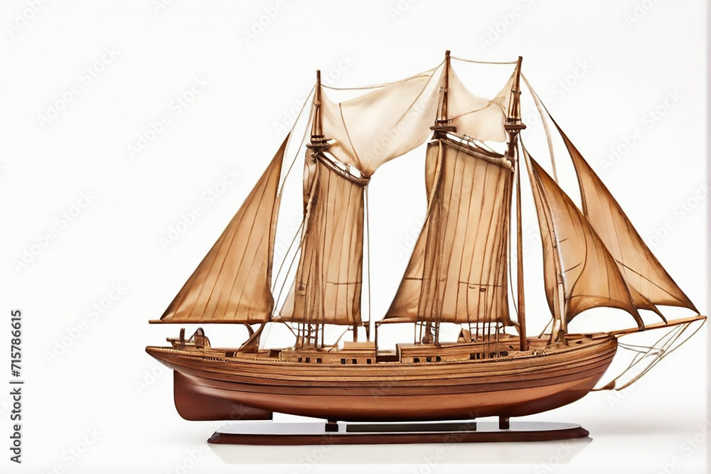 Obraz premium wooden ship