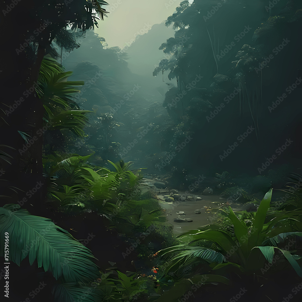 Obraz premium Jungle