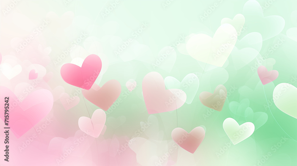 Spring Hearts Bokeh Background HD Wallpapers 4k