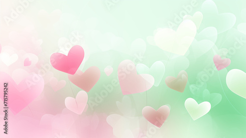 Spring Hearts Bokeh Background HD Wallpapers 4k