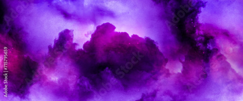 colorful watercolor background. blue purple and pink background. abstract watercolor galaxy background. modern grunge texture