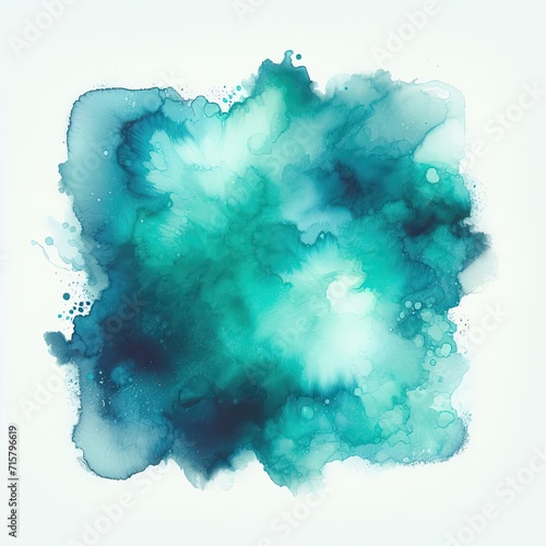 Aqua Symphony: Exploring Vibrancy in Watercolor Abstraction