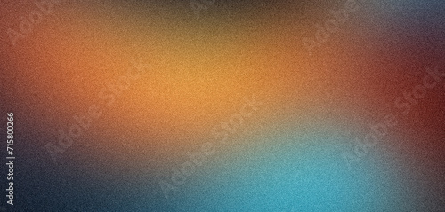 Grainy color gradient wave background, color banner poster cover abstract design, copy space
