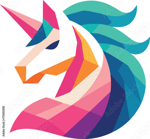 colorful unicorn png photo