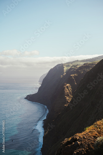 Cliffs in Madeira Island
