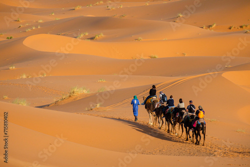 Erg Chebbi dunes, Merzouga, Marruecos, Africa photo