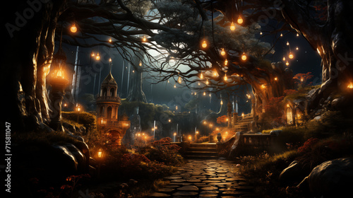 Enchanted Forest Celebration: A Magical Night © Aleksandra