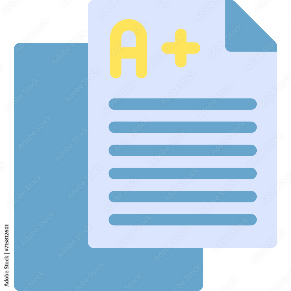 Obraz premium Exam icon