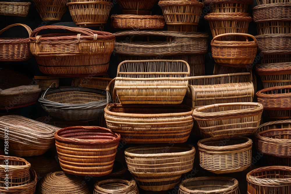baskets for sale at market
